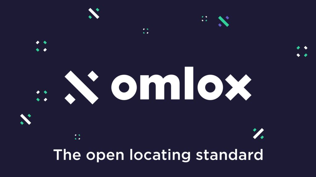 Image of omlox logo and slogan.