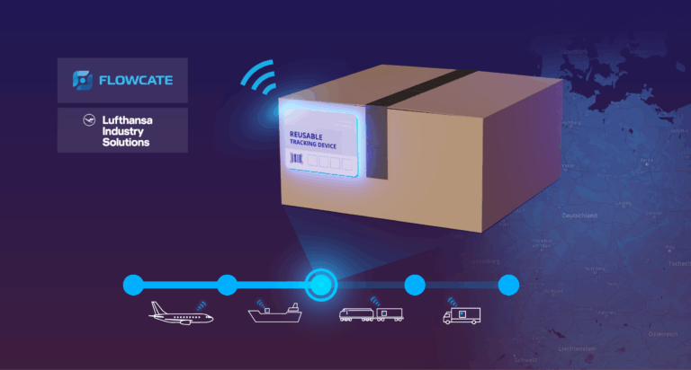 Smart Label tracking supply chain visualization