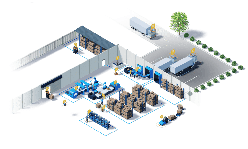 Seamless logistics stages tracked with Smart Label Tracking